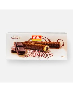 Трубочки бисквитные с шоколадной начинкой 80 г Waltz