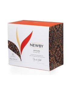 Чай черный ceylon 50 пакетиков Newby