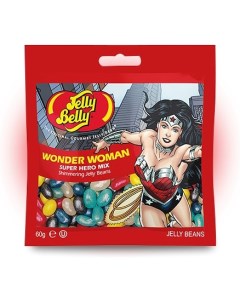 Драже Super Hero Wonder Woman Таиланд 60 грамм Упаковка 12 шт Jelly belly