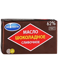 Масло сливочное шоколадное 62 180 г Экомилк