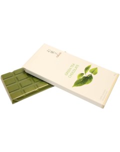 Шоколад белый с японским зеленым чаем 80 г Okasi