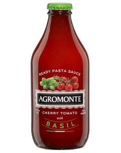 Соус Agromonte томатный с помидорами черри 330г Rossociliegino agricola