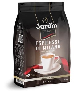 Кофе в зернах Espresso Di Milano 500 г Jardin