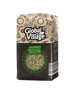 Чечевица зеленая колотая 450 г Global village
