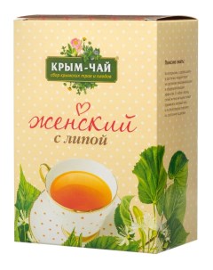 Крымский чай с липой для женщин 70 г Крым-чай