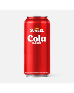 Напиток Cola classic безалкогольный сильногазированный 450 мл Sunbel