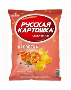 Чипсы картофельные креветки 140 г Русская картошка