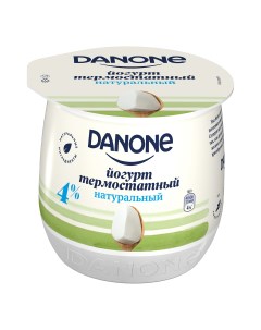 Йогурт Данон термостатный густой 4 160 г Danone