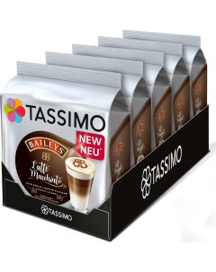 Кофе в капсулах Jacobs Latte Macchiato Baileys 40 порций Tassimo