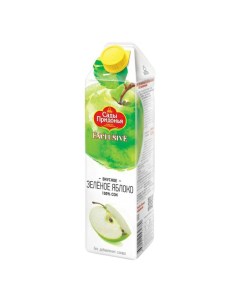 Сок Exclusive зеленое яблоко 1 л Сады придонья