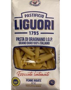 Макаронные изделия Liguori Pastificio Penne Rigate 42 из Граньяно 500 г Nobrand