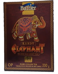 Черный чай Парад слонов Цейлон Канди 200 г Battler