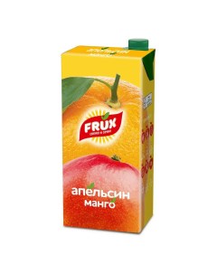 Напиток сокосодержащий апельсин манго тетра пак 1 л Frux