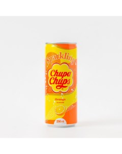 Газированный напиток апельсин 0 25 л Chupa chups