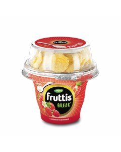 Продукт йогуртный Break с клубникой и земляникой 2 5 175 г Fruttis