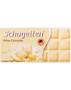Шоколад белый white chocolate 100 г Schogetten