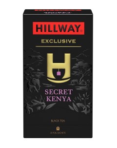 Чай черный Secret Kenya в пакетиках 2 г х 25 шт Hillway