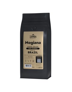 Кофе в зернах Professional PRO Blend 7 Можиана арабика 1000 гр Samba cafe brasil