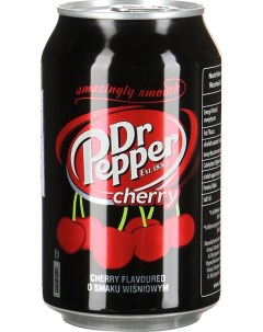 Газированный напиток Cherry 0 355 л Dr. pepper