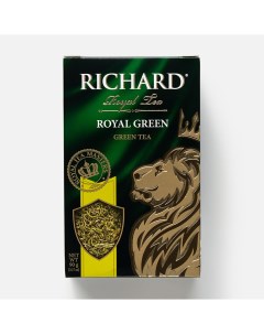 Чай Royal Green зеленый крупнолистовой 90г Richard