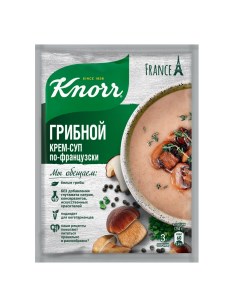 Крем суп грибной по французски ароматный 49 г Knorr