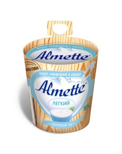 Сыр творожный Альметте Легкий 53 150г Almette