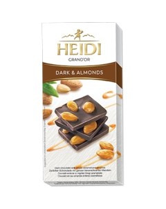 Шоколад Grand Or Темный с миндалем 100 г Heidi
