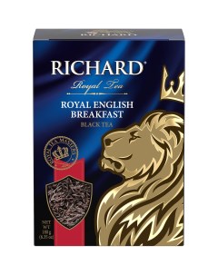 Чай черный листовой Royal English Breakfast 180 г Richard