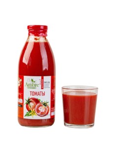 Сок Ambre Naturel томатный прямого отжима с мякотью 0 75 л Nobrand