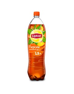 Чай черный персик 1 5 л Lipton