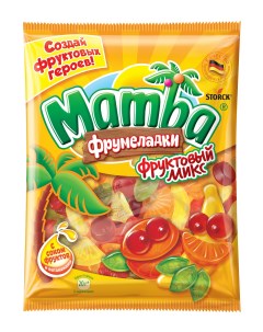 Мармелад жевательный Фрумеладки Фруктовый микс 140 г Mamba