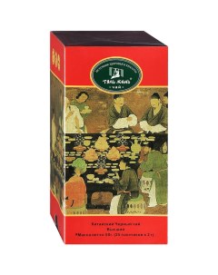 Чай Тянь Жень Китайский черный листовой 25 пакетиков по 2 г Тянь-жень