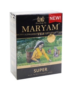 Чай черный Супер листовой 100 г Maryam tea