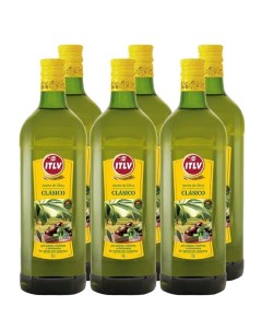 Оливковое масло Clasico стеклянная бутылка 1000 мл 6 шт Itlv