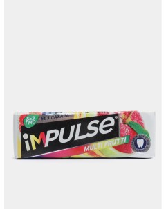 Резинка жевательная со вкусом фруктов 14 г Impulse