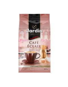 Кофе натуральный Cafe Eclair зерновой светлая обжарка 1 кг Jardin