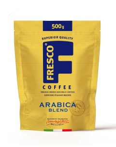 Кофе натуральный Arabica Blend растворимый сублимированный 500 г Fresco