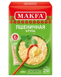 Крупа пшеничная Полтавская в пакетиках 400 г Макфа