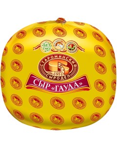 Сыр полутвердый Гауда 45 БЗМЖ 600 г Староминский сыродел