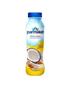 Биойогурт Comfort питьевой безлактозный мюсли и кокос 290 г Parmalat