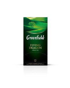 Чай зеленый Flying Dragon 25 пакетиков Greenfield