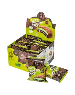 Протеиновое печенье FitKit Whoopie Protein Cake шоколад киви 8 шт по 90 г Fit kit