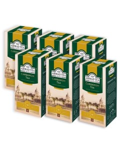 Чай Чай Кардамон чёрный в пакетиках в конвертах 25х2г 6 штук Ahmad tea
