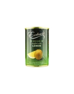 Оливки зеленые с лимоном 280 г Excelencia