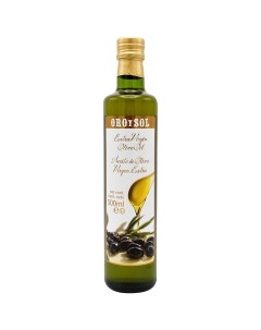 Оливковое масло Extra Virgin 0 5 л Oro y sol