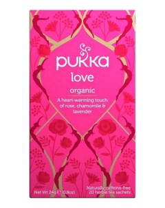 Чай Love organic травяной 20 пакетиков Pukka