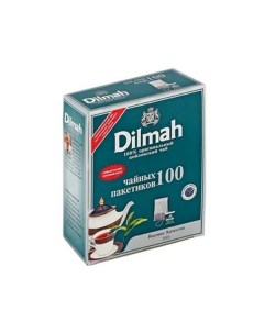 Чай черный Серебряная линия в пакетиках 2 г x 100 шт Dilmah