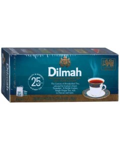 Чай цейлонский черный 25 пакетиков Dilmah