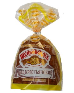 Хлеб серый Крестьянский солод 320 г Щелковохлеб