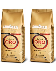 Кофе зерновой Qualita Oro 2 шт по 250 г Lavazza